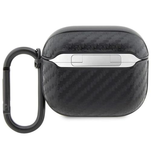 AirPods 3 BMW BMA3WMPUCA2 Carbon Double Metal Logo tok fekete-3666339123857 3 kép