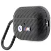 AirPods Pro 2 BMW BMAP2WMPUCA2 Carbon Double Metal Logo tok fekete-3666339123840 4 kép