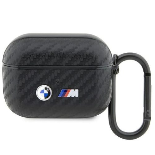 AirPods Pro BMW BMAPWMPUCA2 Carbon Double Metal Logo tok fekete-3666339123833 1 kép