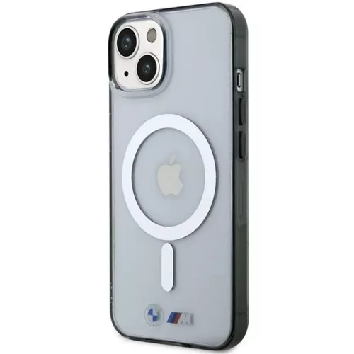  iPhone 14 Plus BMW BMHMP14MHCRS Ezüst Gyűrű MagSafe tok átlátsz�-3666339122355 1 kép
