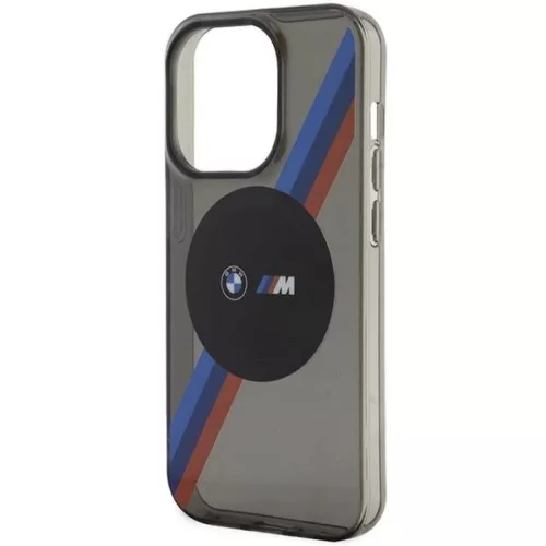 iPhone 14 Pro Max BMW BMHMP14XHDTK Tricolor Stripes MagSafe tok szür-3666339122294 8 kép