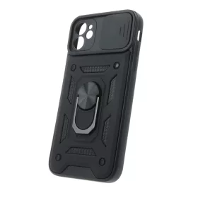 iPhone 11 Defender Slide tok kameravédővel fekete