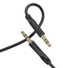 Borofone BL16 jack 3,5mm - jack 3,5mm kábel 1m fekete-6974443389166 4 kép