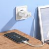 Borofone BN10 SunLight fali töltő adapter USB + Type C QC 3.0 PD 65W-6974443388190 8 kép