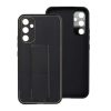 Samsung Galaxy A14 4G/A14 5G Forcell Leather Kickstand tok fekete tele-5903396194023 5 kép