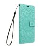 Samsung Galaxy A14 4G/A14 5G Forcell MEZZO mandala mintás fliptok zö-5903396195228 4 kép