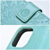 Samsung Galaxy A14 4G/A14 5G Forcell MEZZO mandala mintás fliptok zö-5903396195228 9 kép