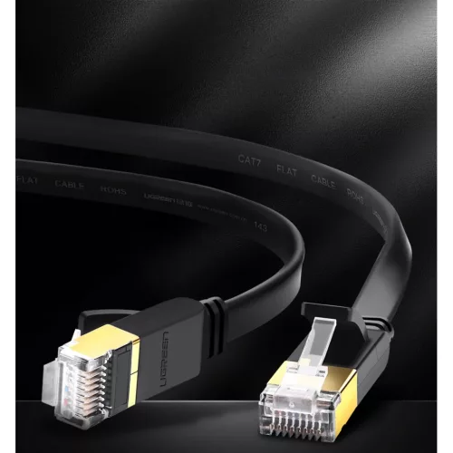Ugreen NW106 Ethernet RJ45 lapos hálózati kábel, Cat.7, STP, 3m (fe-6957303882625 3 kép
