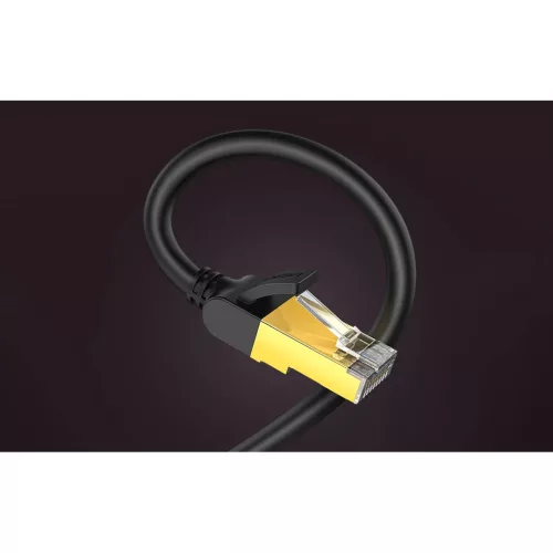 Ugreen NW107 Ethernet RJ45 hálózati kábel, Cat.7, STP, 5m (fekete)-6957303882717 2 kép