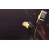 Ugreen NW107 Ethernet RJ45 hálózati kábel, Cat.7, STP, 0.5m (fekete-6957303882298 2 kép