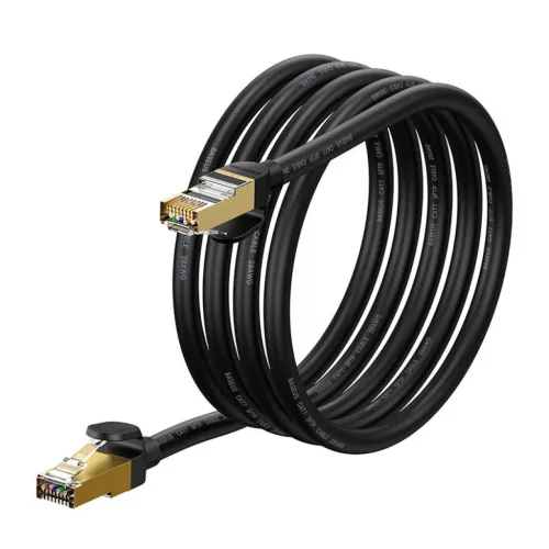 Baseus Ethernet RJ45 hálózati kábel, 10Gbps, 1.5m (fekete)-6932172611361 3 kép