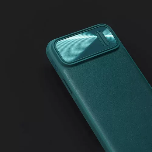 iPhone 14 Plus Nillkin Camshield Leather S bőr tok fekete-6902048249714 5 kép