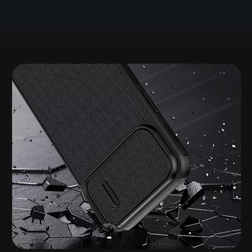 iPhone 14 Plus Nillkin Textured S tok fekete-6902048249592 8 kép