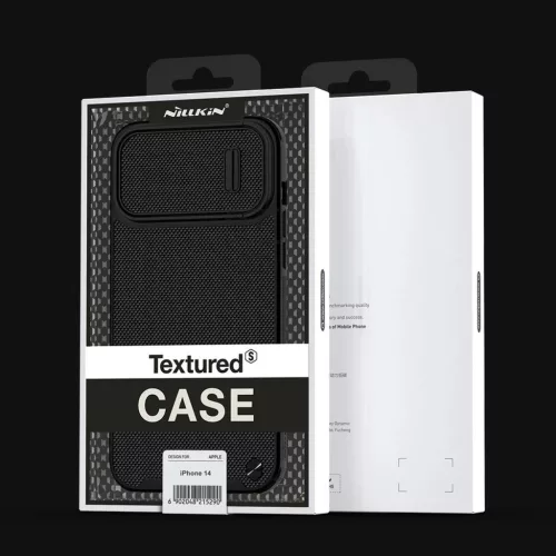 iPhone 14 Plus Nillkin Textured S tok fekete-6902048249592 9 kép