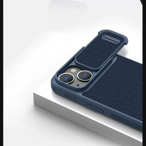 iPhone 14 Plus Nillkin Textured S tok zöld-6902048249615 9 kép