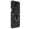 Samsung Galaxy Z Flip 4 Nillkin CamShield Silky szilikon tok fekete-6902048257238 1 kép