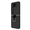 Samsung Galaxy Z Flip 4 Nillkin CamShield Silky szilikon tok fekete-6902048257238 4 kép