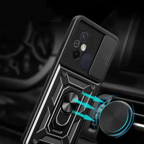 Xiaomi Redmi 12C Tech-Protect Camshield Pro tok fekete-9490713934340 3 kép