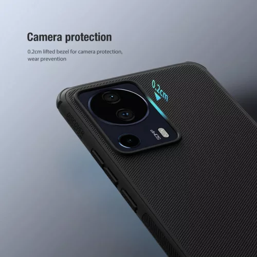 Xiaomi 13 Lite Nillkin Super Frosted Pro tok kék-6902048263017 2 kép