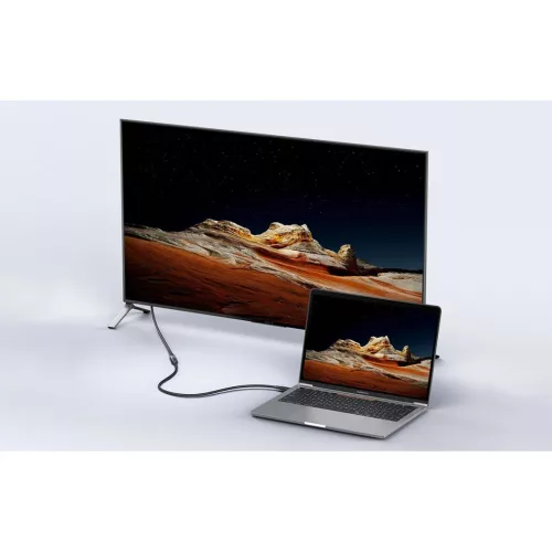Ugreen USB-C 3.1 Gen2 hosszabbító kábel, 4K, 100W, 1m (fekete)-6957303813872 4 kép