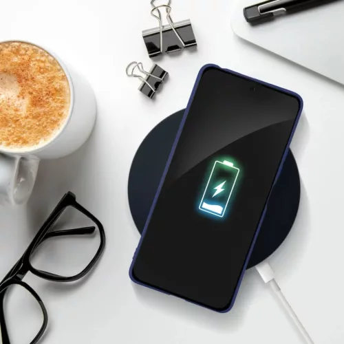 Xiaomi Redmi Note 12 Pro Plus 5G Forcell Soft szilikon tok sötétkék-5903396204821 7 kép