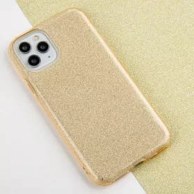 iPhone 14 Plus Glitter 3in1 tok arany-5900495044600 2 kép