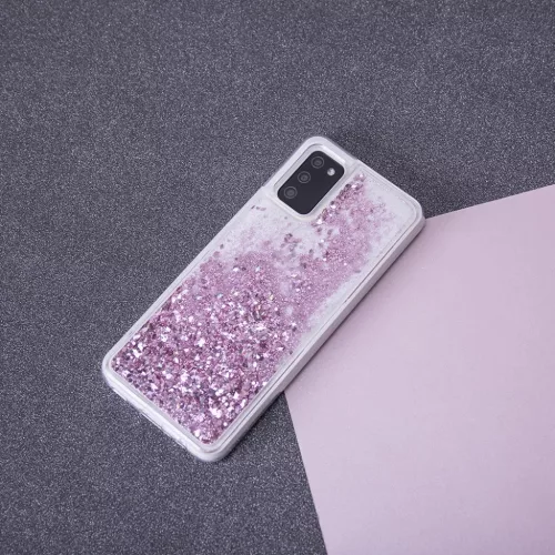 iPhone 14 Plus Liquid Sparkle folyékony flitteres telefontok lila-5900495042996 4 kép