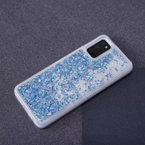 iPhone 14 Pro Max Liquid Sparkle folyékony flitteres telefontok kék-5900495042866 5 kép
