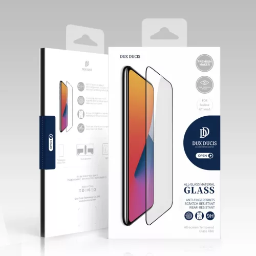 Realme GT Neo 3 Dux Ducis 9D Edzett Üveg 9H képernyővédő üvegfó-6934913039830 3 kép