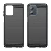 Motorola Moto G53 Carbon szénszál mintájú TPU tok fekete-9145576274675 7 kép