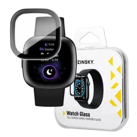 Google Fitbit Versa 4 Wozinsky Hibrid kijelzővédő üvegfólia feket-9145576274538 6 kép