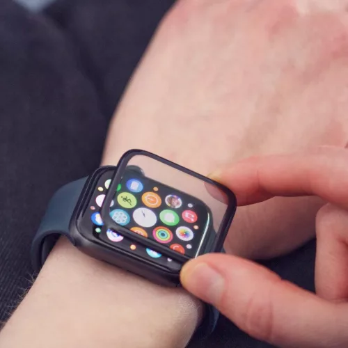 Google Fitbit Versa 4 Wozinsky Hibrid kijelzővédő üvegfólia feket-9145576274538 1 kép