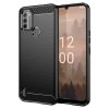 Nokia C31 Carbon szénszál mintájú TPU tok fekete-9145576275580 1 kép