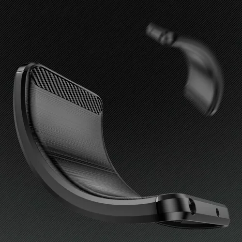 Nokia C31 Carbon szénszál mintájú TPU tok fekete-9145576275580 4 kép