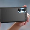 Infinix Hot 20S Carbon szénszál mintájú TPU tok fekete-9145576275467 2 kép