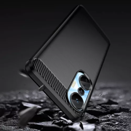 Infinix Hot 20S Carbon szénszál mintájú TPU tok fekete-9145576275467 3 kép