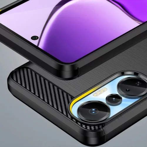 Infinix Hot 20S Carbon szénszál mintájú TPU tok fekete-9145576275467 7 kép
