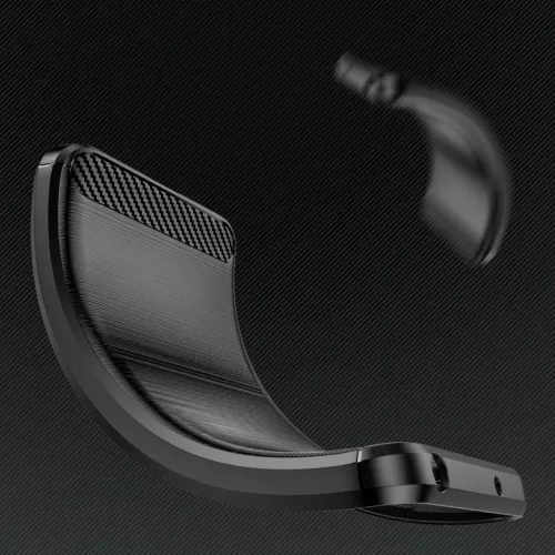 Infinix Hot 20i Carbon szénszál mintájú TPU tok fekete-9145576275450 3 kép
