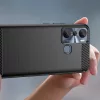 Infinix Hot 20i Carbon szénszál mintájú TPU tok fekete-9145576275450 5 kép