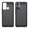 Infinix Hot 20i Carbon szénszál mintájú TPU tok fekete-9145576275450 7 kép