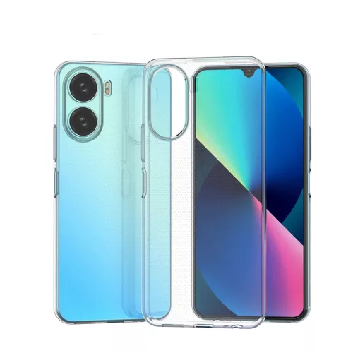 Vivo Y16/Vivo Y02S Ultra Clear 0.5mm TPU géltok átlátszó-9145576274422 3 kép