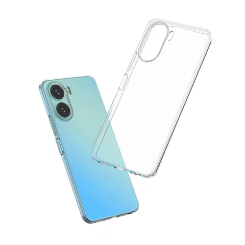 Vivo Y16/Vivo Y02S Ultra Clear 0.5mm TPU géltok átlátszó-9145576274422 7 kép