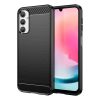 Samsung Galaxy A24 4G Carbon szénszál mintájú TPU tok fekete-9145576275368 7 kép