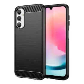 Samsung Galaxy A24 4G Carbon szénszál mintájú TPU tok fekete-9145576275368 6 kép