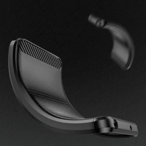 Samsung Galaxy A24 4G Carbon szénszál mintájú TPU tok fekete-9145576275368 2 kép