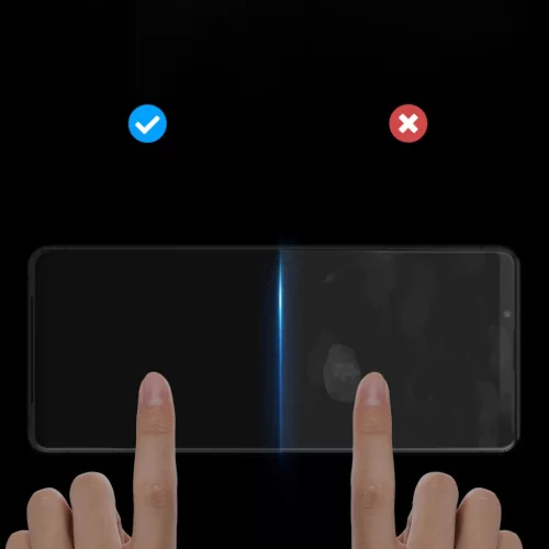 Honor Magic5 Dux Ducis Curved kijelzővédő üvegfólia fekete-6934913030523 1 kép