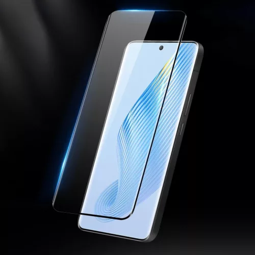 Honor Magic5 Dux Ducis Curved kijelzővédő üvegfólia fekete-6934913030523 4 kép