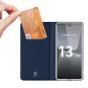 Xiaomi 13 Lite Dux Ducis Skinpro fliptok kék-6934913029787 9 kép
