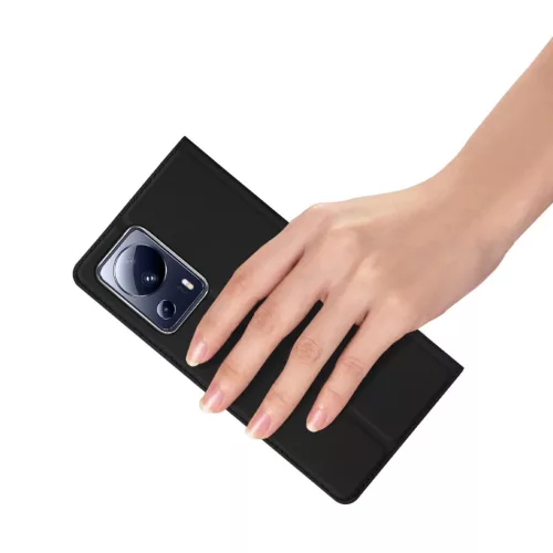 Xiaomi 13 Lite Dux Ducis Skinpro fliptok fekete-6934913029770 9 kép
