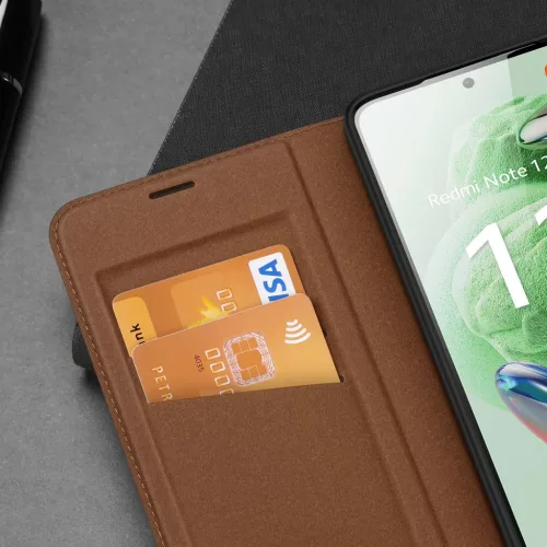Xiaomi Redmi Note 12 Pro Plus Dux Ducis Skin X2 mágneses fliptok barn-6934913028087 9 kép